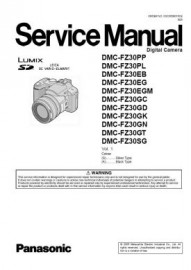 Lumix DMC-FZ30 Service Manual