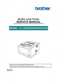 HL-5050 Service Manual