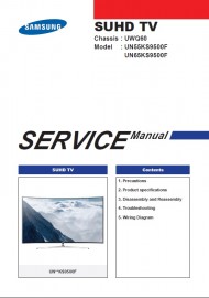 UN55KS9500F (Chassis UWQ60) Service Manual