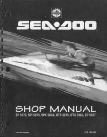 1995 SeaDoo XP Service Manual