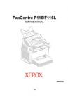FaxCentre F116 Service Manual