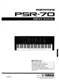 PSR-70 Service Manual