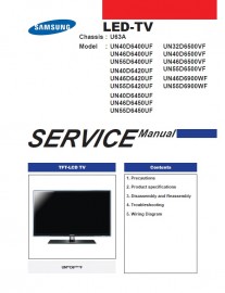 UN40D6500VF (Chassis U63A) Service Manual