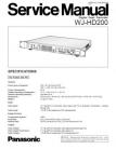 WJ-HD200 Service Manual