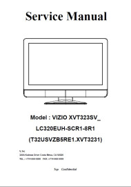 XVT323SV Service Manual