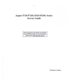 Aspire 5710G Service Manual