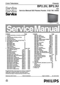 50PF7320A/37 Service Manual