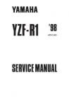 1998 Yamaha YZF-R1 Service Manual