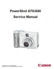 PowerShot A80 Service Manual